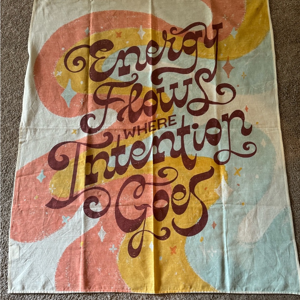 Colorful Energy Flow Tapestry
